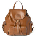 Miumiu Leather Backpack 5BZ042